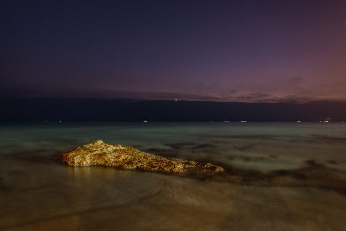 Luna a Baia verde di Gallipoli.