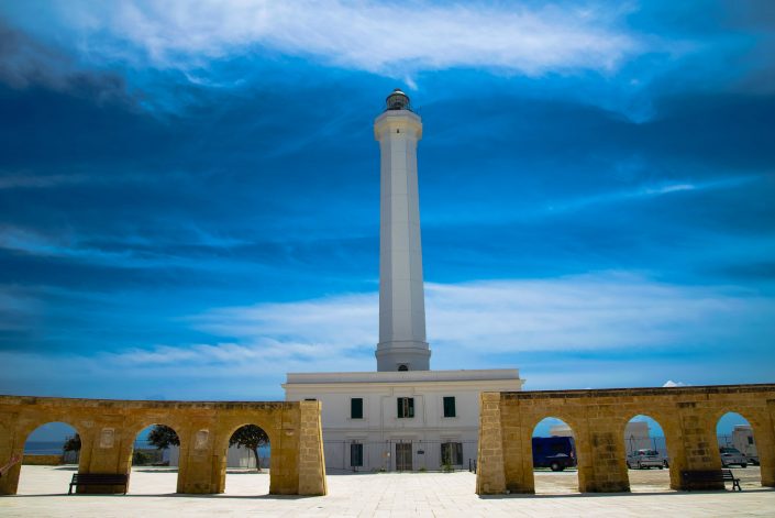 Faro "de finibus terrae". Santa Maria di Leuca.