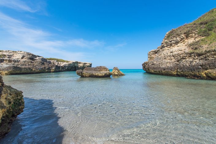 La baia "'nfucaciucci" Roca.