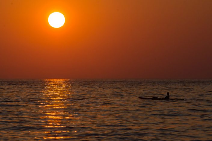 Tramonto a Gallipoli.