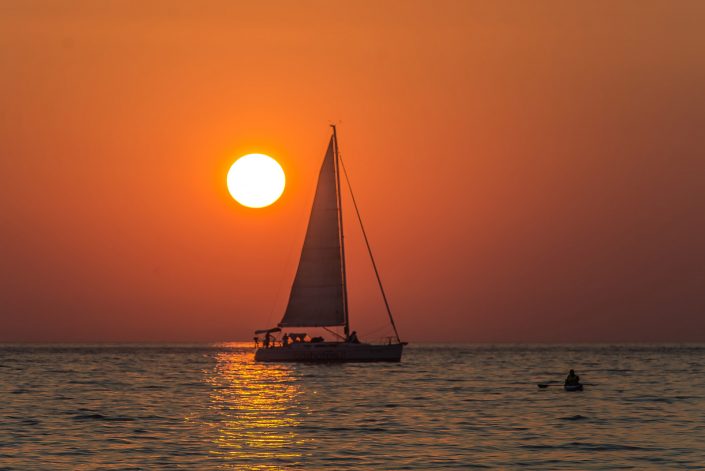 Tramonto a Gallipoli.