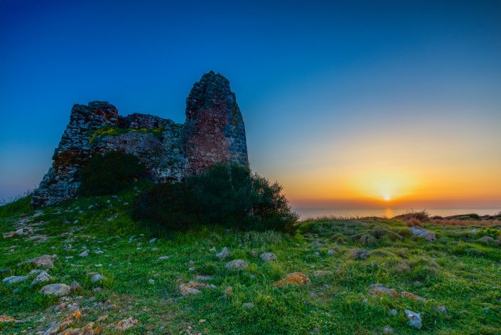 Torre Uluzzo. Porto selvaggio.